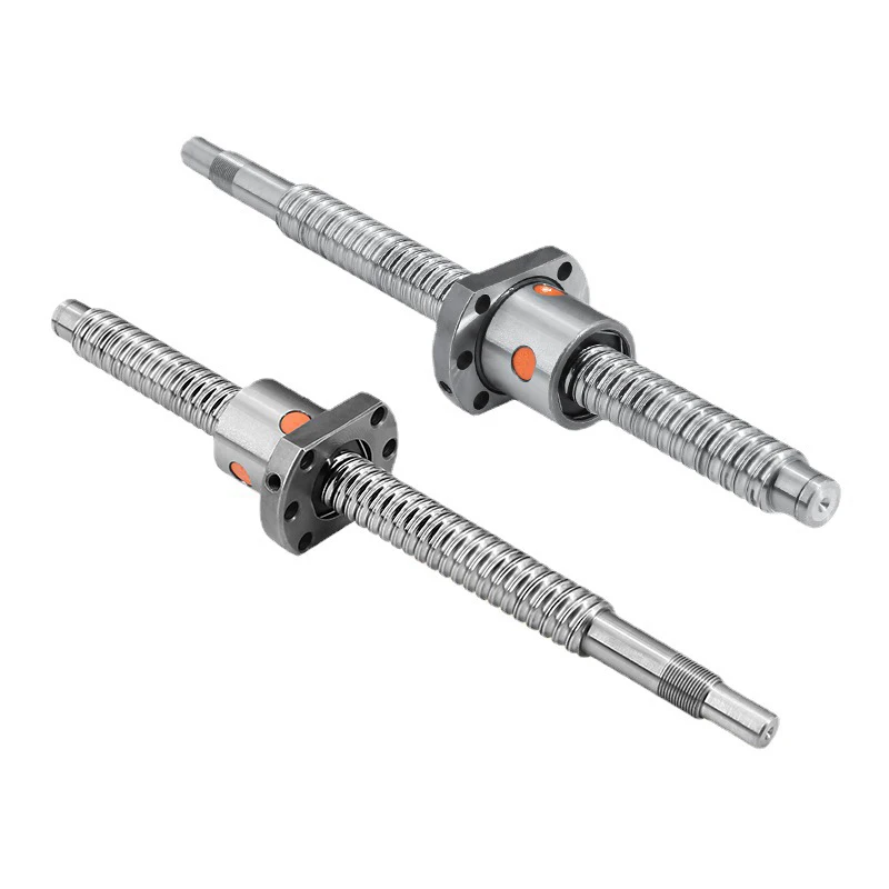 Stainless SFU2510 C7 with end machined ball nut + BK/BF end support + coupling  ball screw