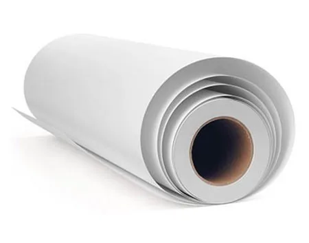 High Quality Wholesale 250gsm white pp synthetic paper sticker in roll