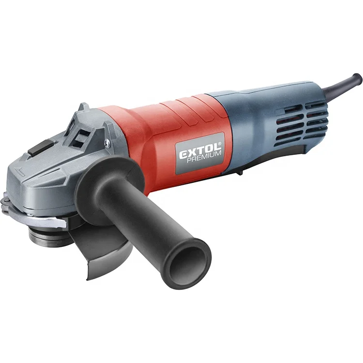 8892025 EXTOL 125MM 900W small practical electric cordled soft start powerful professional angle grinder with paddle switch