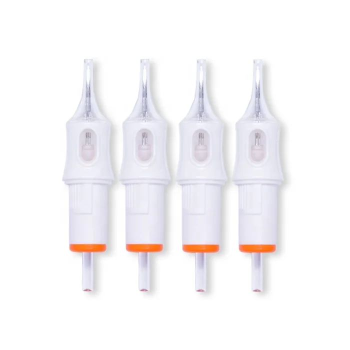 Tattoo Supplies 0.35Mm Rm.M1 Membrane Silicone Agulha De Tatuagem Universal Premium Disposable Cartridge Tattoo Needles