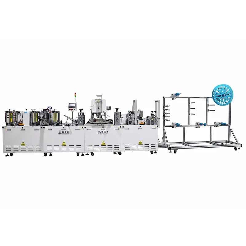 
Putianda 8th Generation Latest Design Stable Speed 80-100pcs per Minute KN95 Or N95 Full Automatic Mask Making Machine 