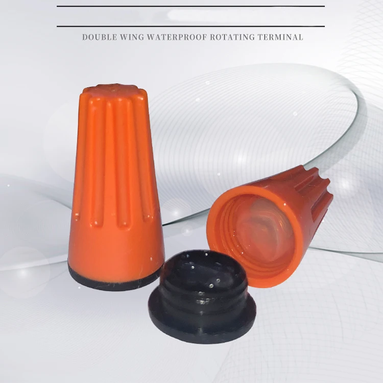 national standard Rotating wire terminal closed-end connector 500pcs per pack spiral spring terminal connector P4