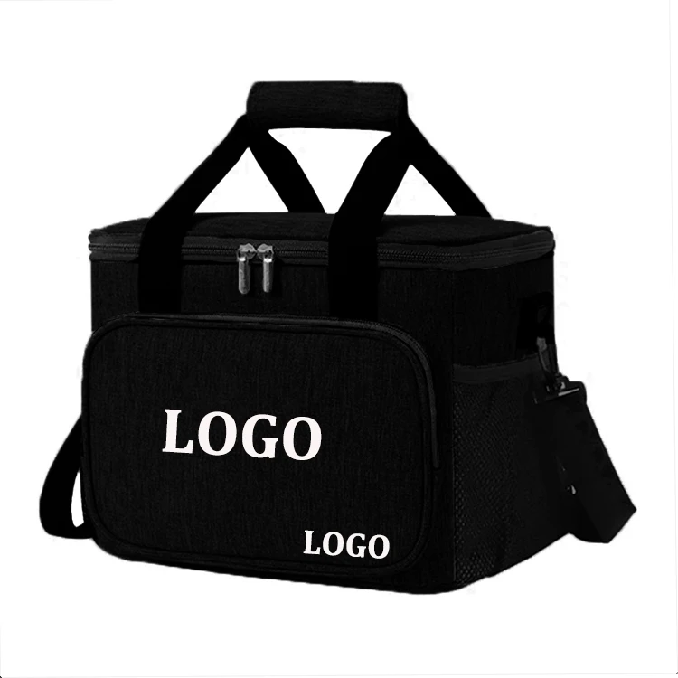 Wholesale Customized Polyester Insulated Picnic Bag Keep It Cool Bag Outdoor Use Drink Cooler Portable Lunch Bag With Cooler