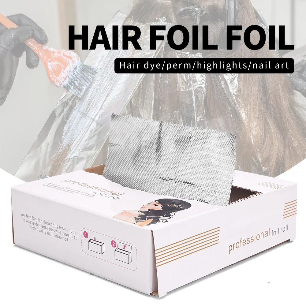 Barber lover hair salon foil perm paper 200 Sheets for Dyeing Hair