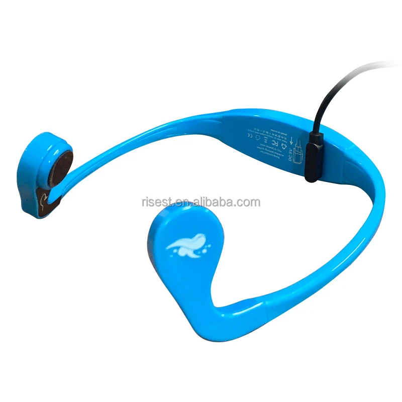 Remote Real Time Communication Teaching Radio Transmitter Wireless Athlete Swimming Training H907 Bone Conduction Headset