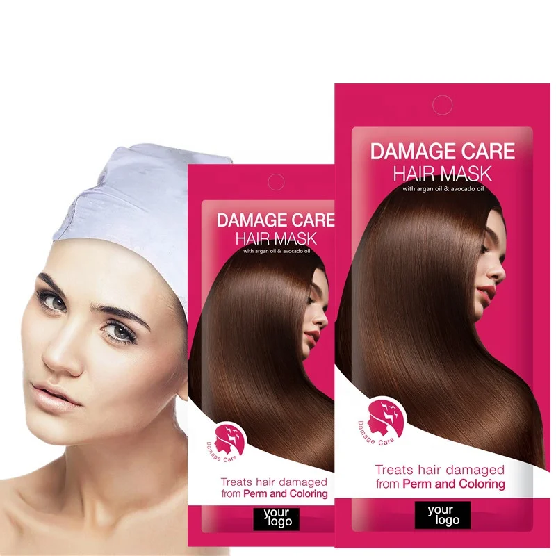 
Vegan formula Coconut Oil Hydrate Repair Steam Hair Sheet Mask 