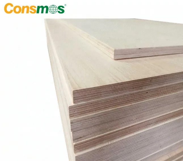 Consmos good quality b/bb 18mm full birch plywood for decoration