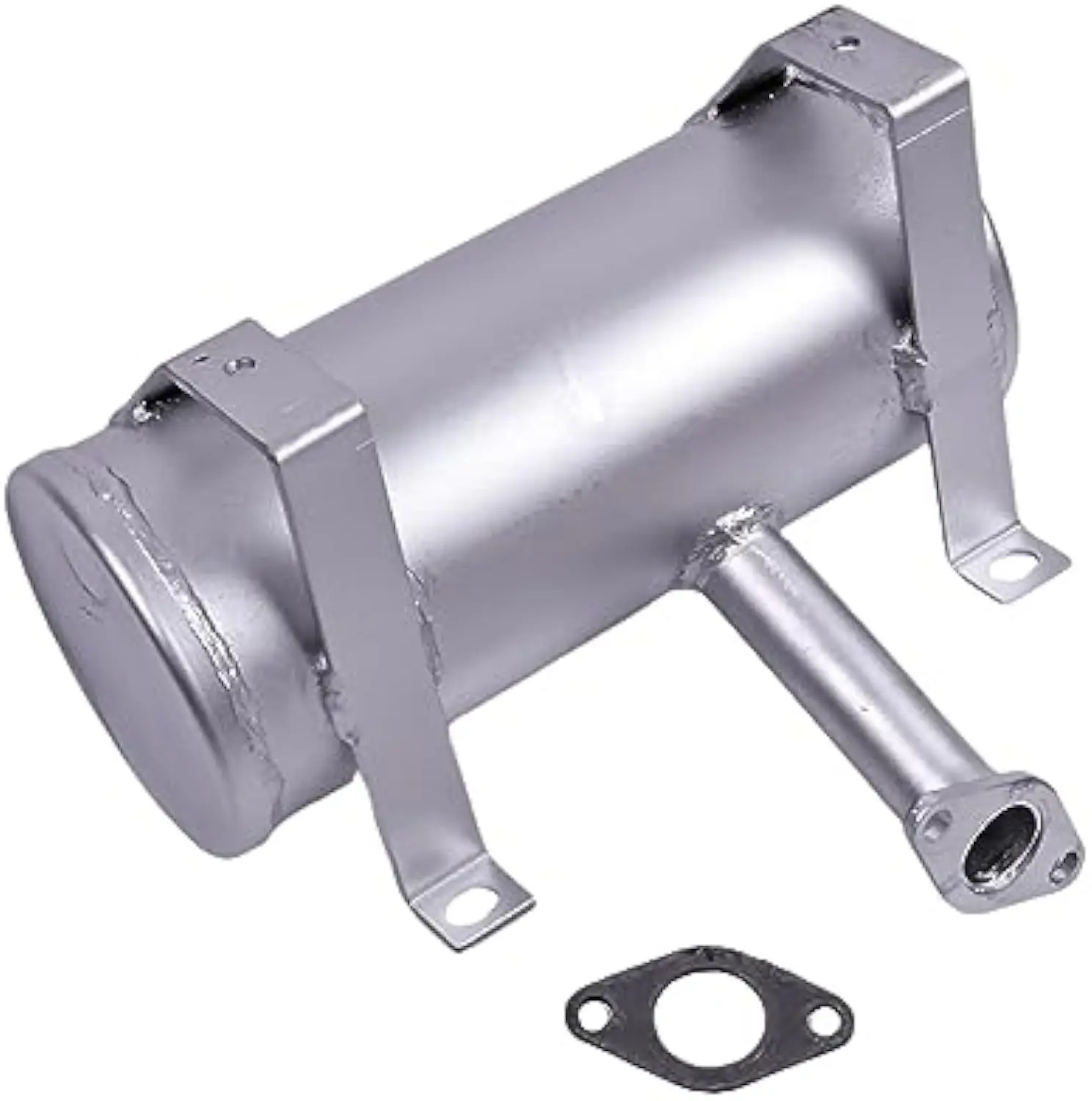 Новый глушитель выхлопных газов для AM122848 газонного трактора LTR166 LT155 LTR155 LT150 LT133 Kohler 15HP двигатель