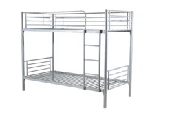 Cheap bunk bed metal manufacturer double full size bunk beds with stairs for kids
