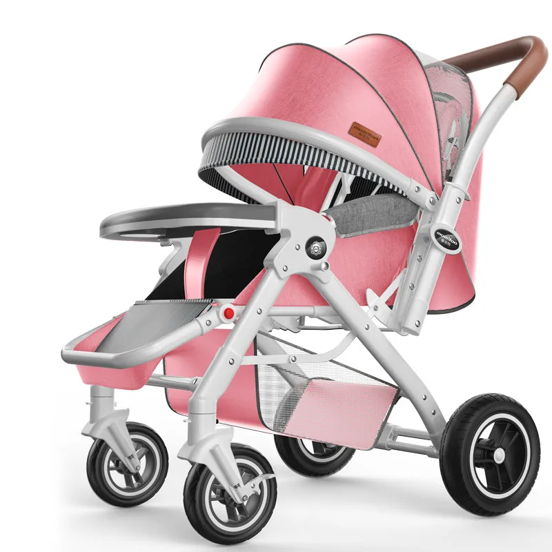 Most Popular compact baby stroller strong iron frame customize brand baby stroller with wheels and chair stroller pram