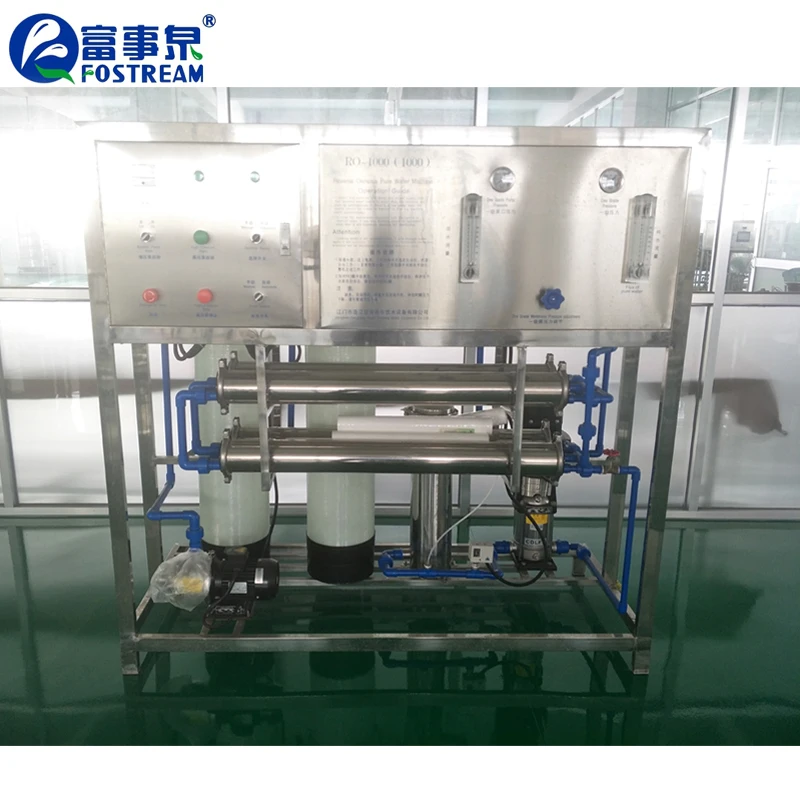 Purification Water Machine / RO Water Deionizer System / Mini Water Treatment Plant Manufacturers