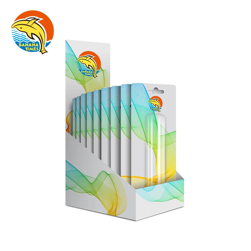 Toy Packing 1ml/2ml Plastic blister clamshell toy packaging Double 510 Device blister packaging clamshell With Dual Blister