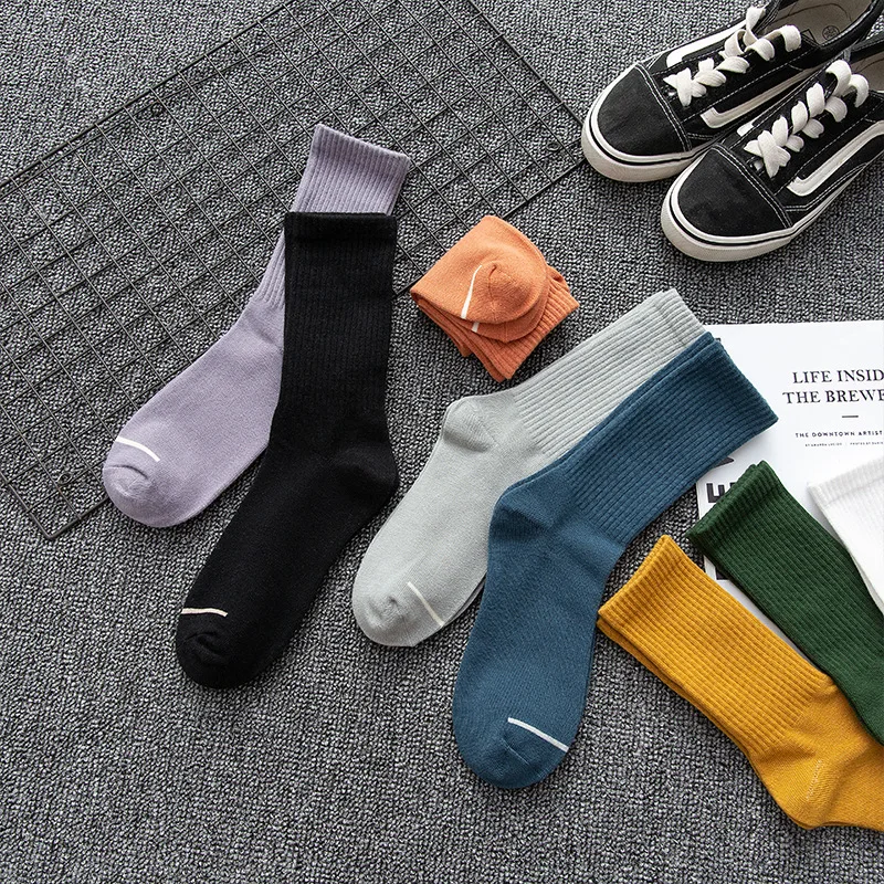 KANGYI embroidery custom logo skate socks sports bulk customizable cool sneakers cotton socks men