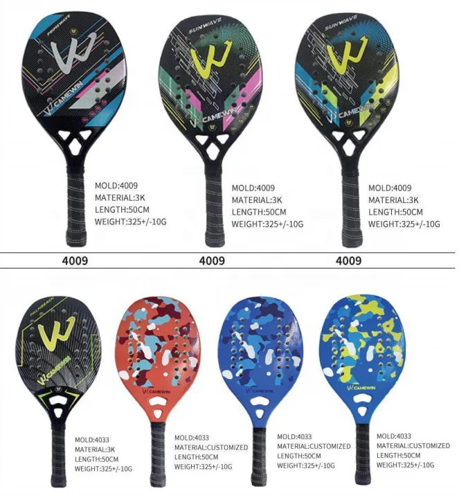 Hot Selling Padel Racket Carbon Fiber Eva Core Padel Tennis Racket Customized Paddle Racket Padel Racquet