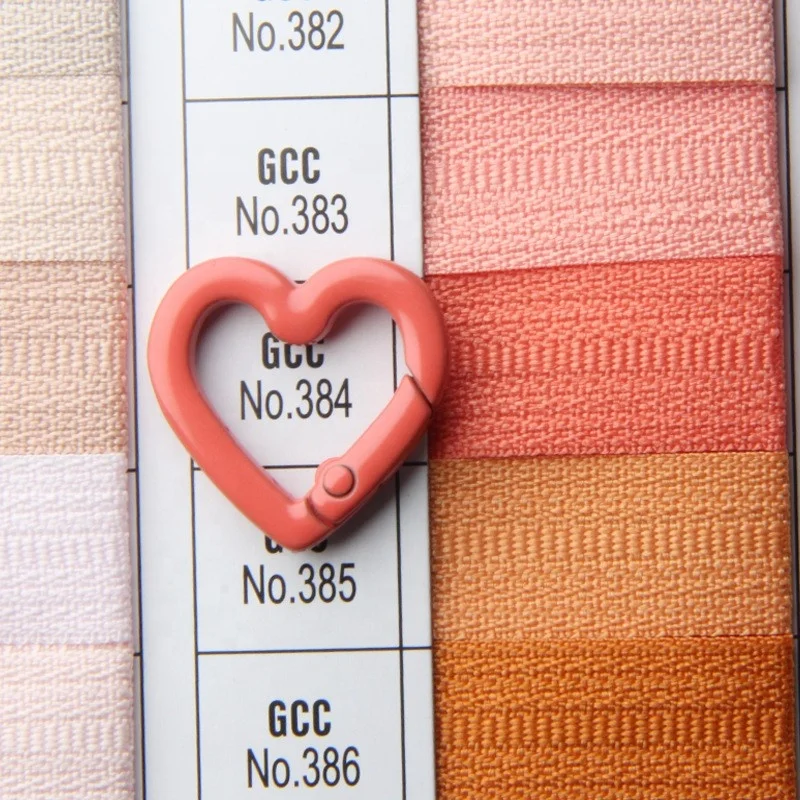 Heart Shape Spring Gate Ring Openable Bag And Handbag Belt Buckle Connect Pendant Key Chain Best Metal heart keyring