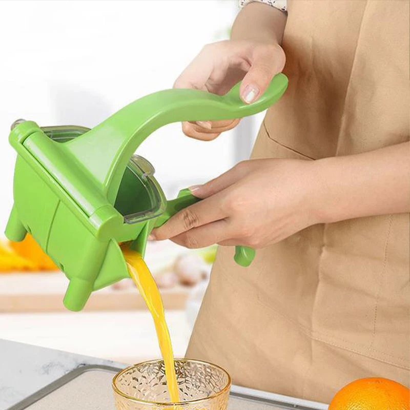 Plastic manual fruit hand press citrus extractor machine manual juicer squeezer hand fruit press juicer manual orange juicer