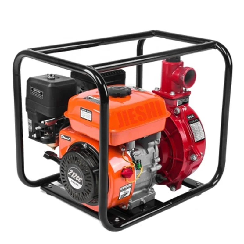 High Capacity 4 Stroke 212CC Gasoline Engine 2 Inch Water Pump