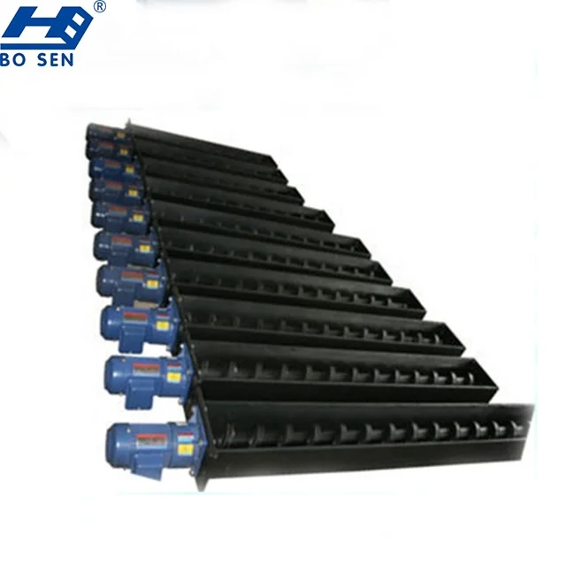 High conveying efficiency and good quality spiral screw automatic chip conveyor screw chip conveyor