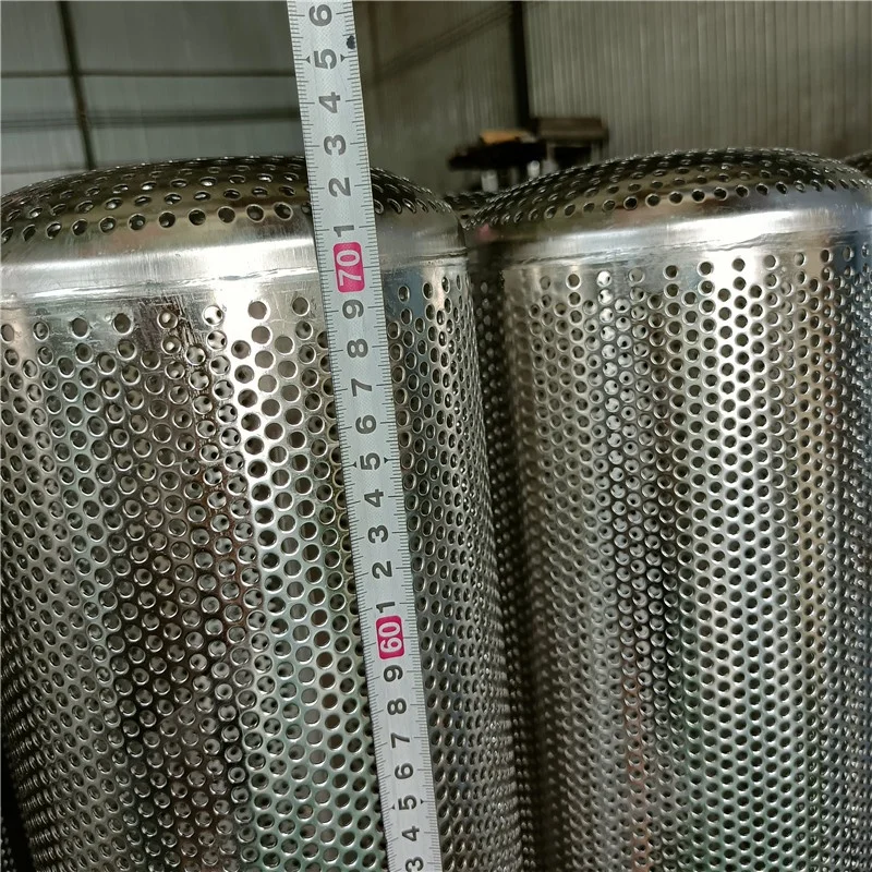 BTOSLOT  for waste water treatment Filter Strainers Perforated Bag-Filter Mesh Cylinders