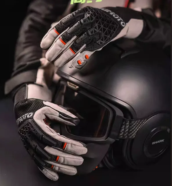 Лидер продаж, велосипедные аксессуары, велосипедные перчатки с полным пальцем и сенсорным экраном для мотоцикла