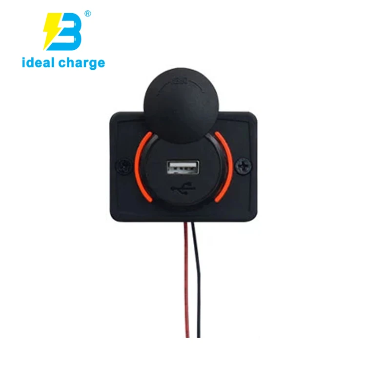  Зарядное устройство для автомобиля лодки с одним usb-портом 24 В 2 4 А