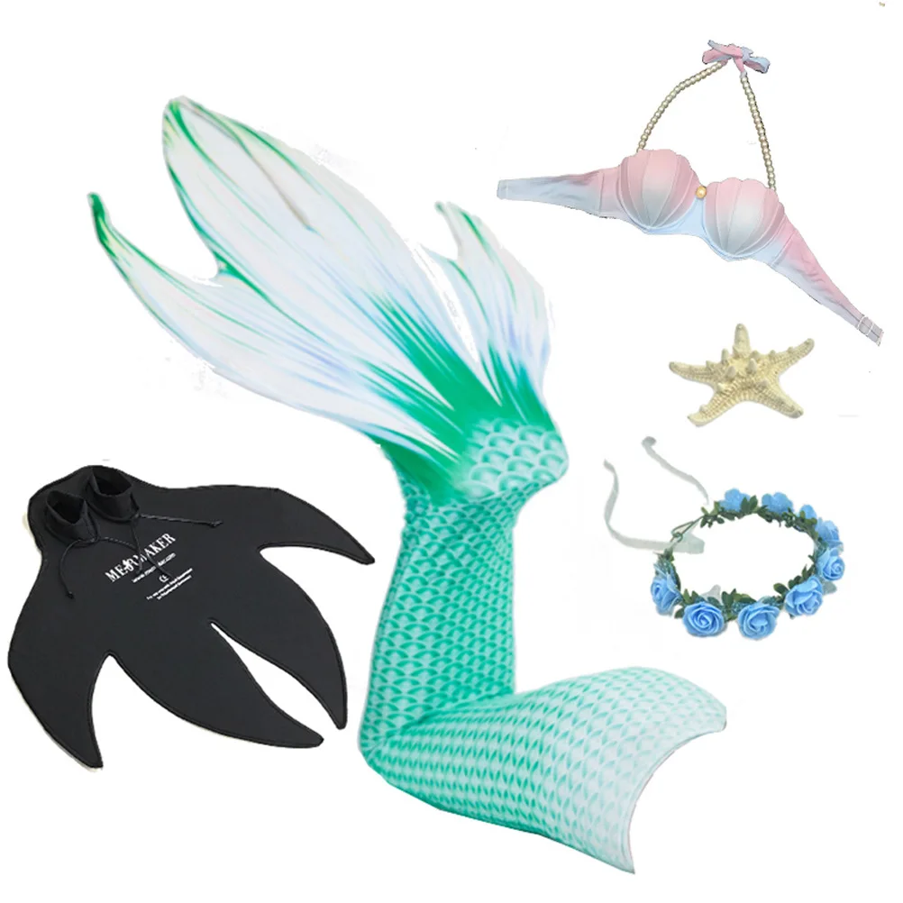 Every Young Girl Is A Beautiful Mermaid Charming Lady Mermaid Showing Take Photos Bikini Swimming Suit