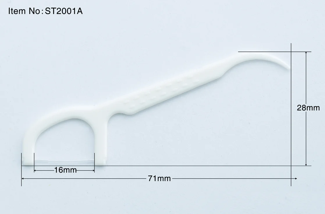 Daily Care Hot Sale Custom ISO CE Dental Flossers Health Dental Floss Pick with Private Label