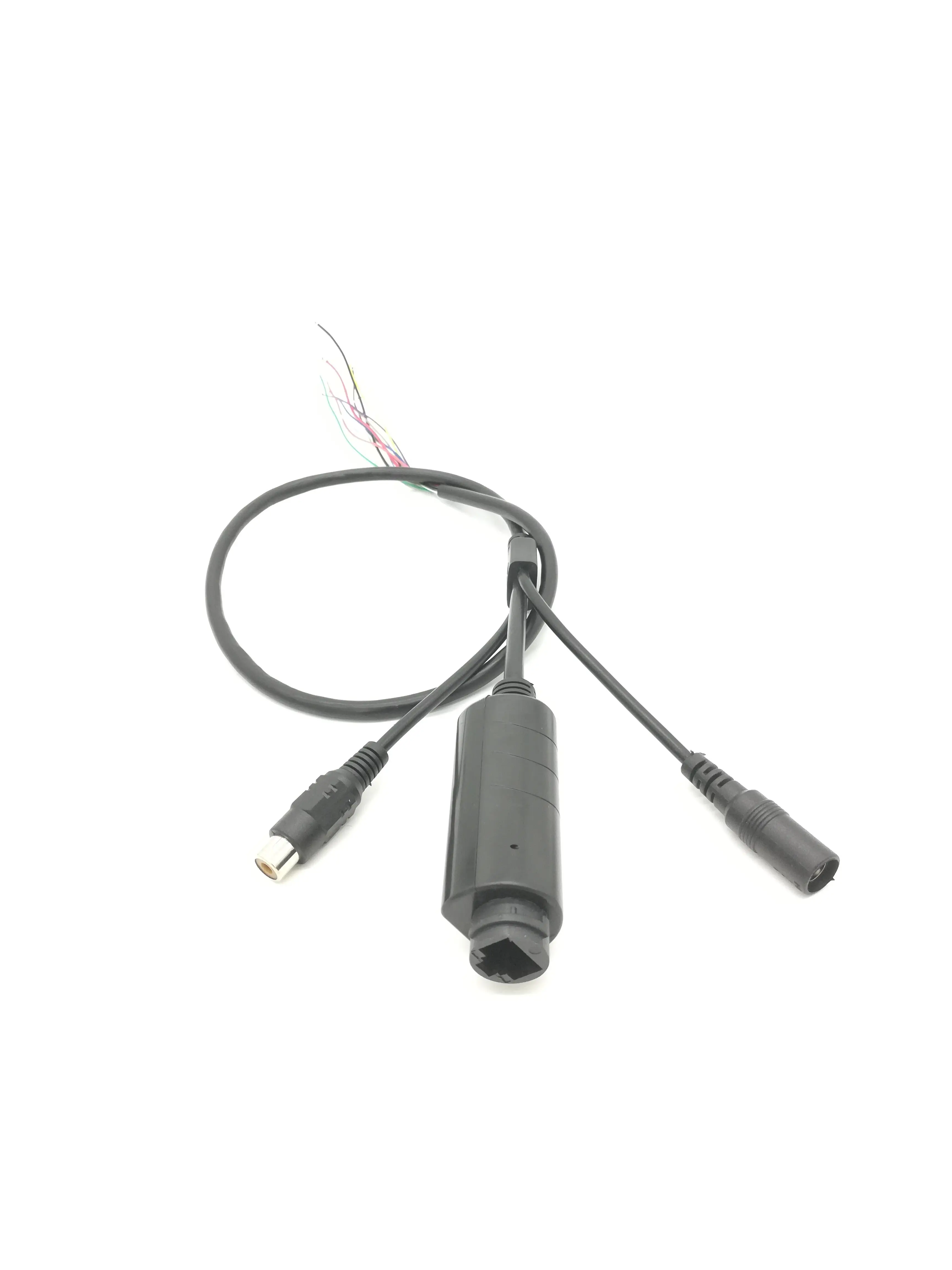 Водонепроницаемый POE-кабель SDAPO FS5712R черный с аудио ISO 1500 В высоковольтный изоляцией 10/100 м водонепроницаемый