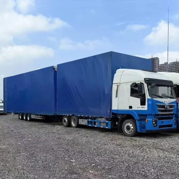 2 3 4 Axles Drop Side Wall Sidewall Board Bulk Fence Stake Van Curtain Box Drop Dump Tipper Flatbed Container Truck Semi Trailer