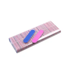 Professional Double Sided Manicure Tools Colorful Disposable Wood Mini Nail File