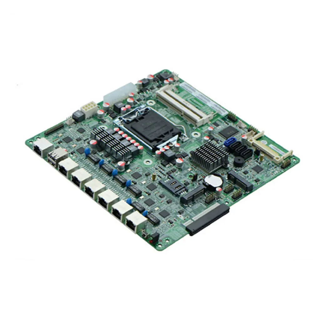 
H67SL LGA1155 socket Industrial Firewall motherboards with 6 lan For Router/Firewall 