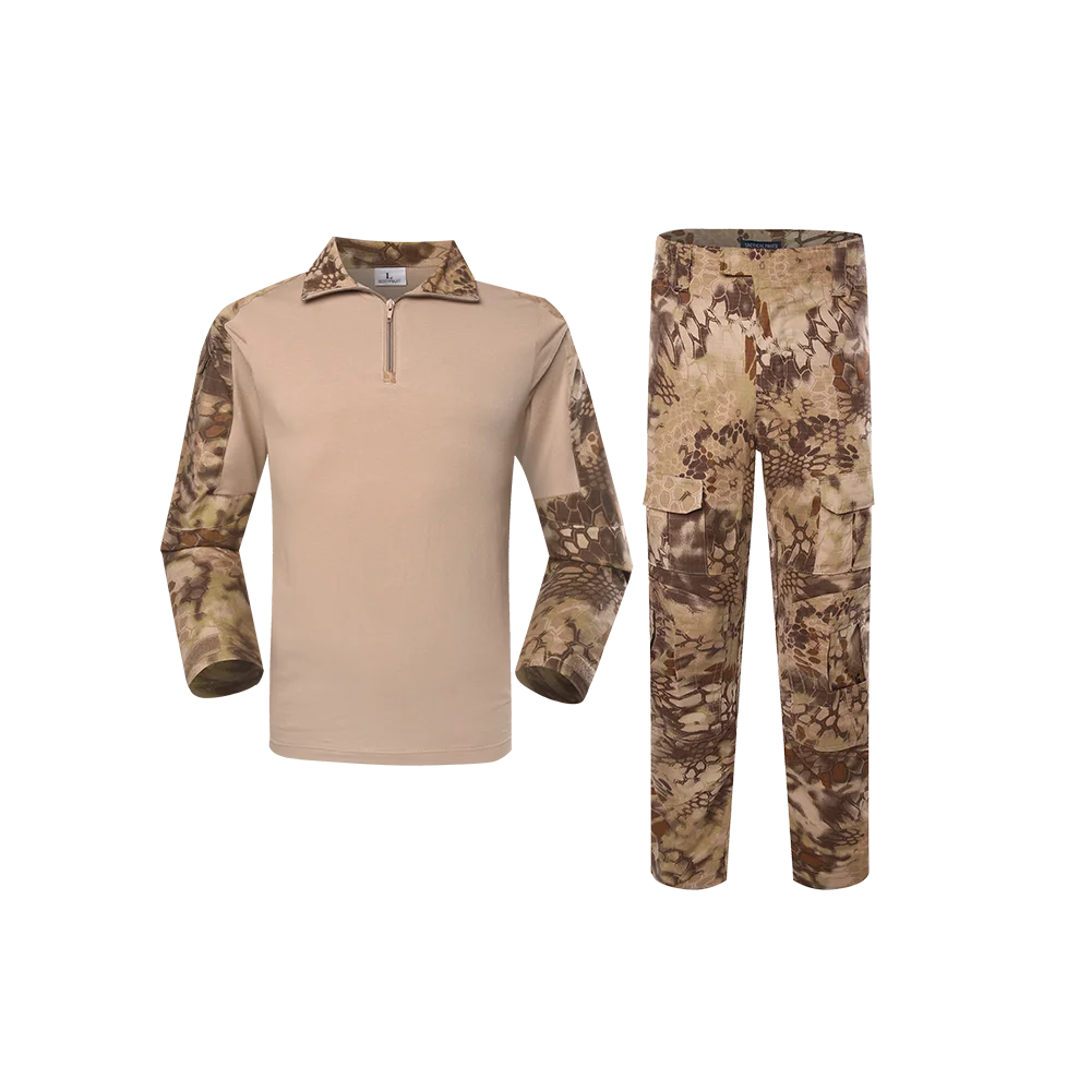 XINXING TU05 Custom Shirt Frog Suit Desert Python Camouflage Camo Combat Tactical Uniform