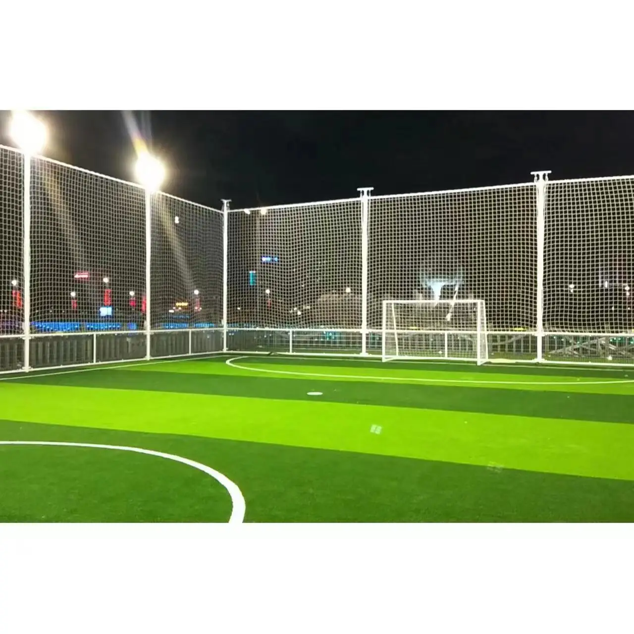 Street Soccer Court Mini Football Stadium Outdoor Turf Fields
