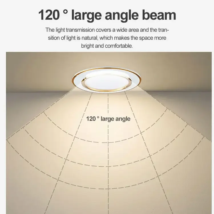 New Ultra Slim Ceiling Aluminum Surface Trimless Gu10 6 Inch Led Cob Surface Mounted Recessed Panel Light Led Light Downlights
