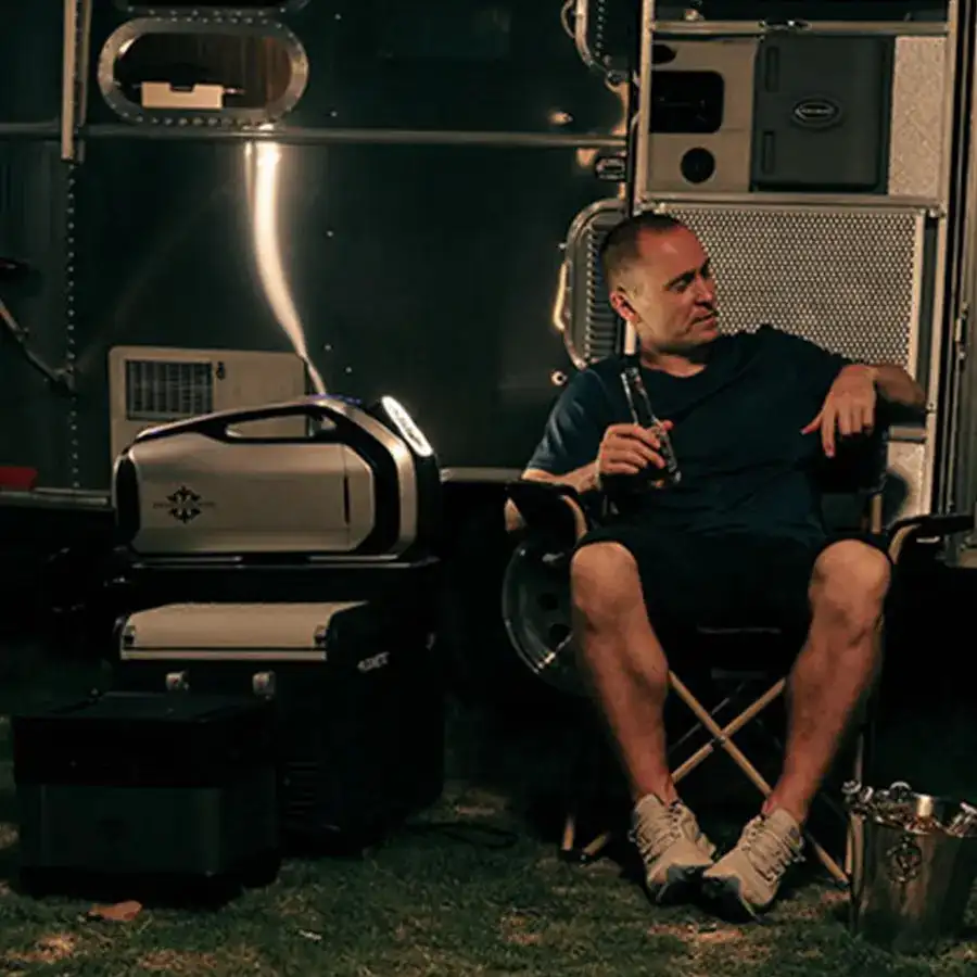 Mini Portable Air Conditioner R134A DC24V Convenient Handle with Portable AC Outdoor Using for travelling camp