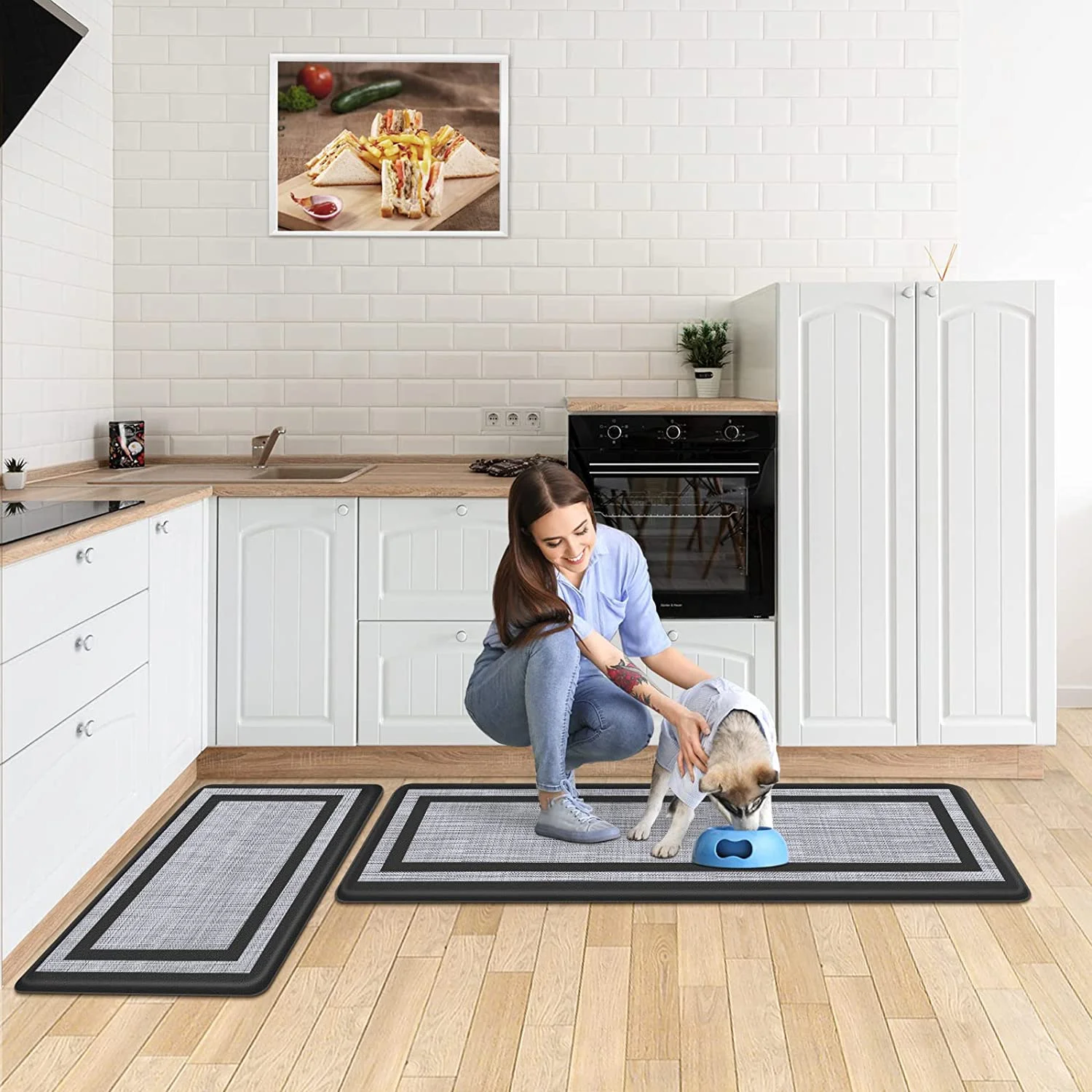 New Design Anti fatigue mats kitchen rugs waterproof kitchen mats and rugs
