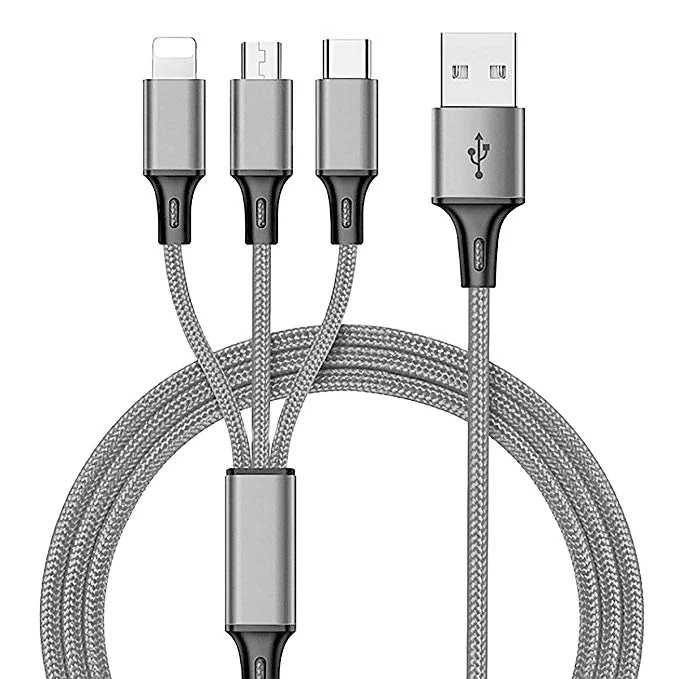 3 in 1 USB Charging Cable Universal Multi Function 3 in 1 usb cable fast charging Cable