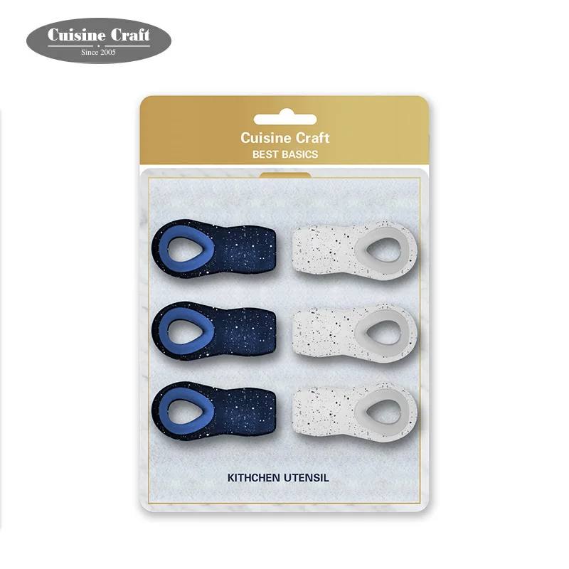  Kitchen gadget food bag clip plastic clips Magnetic Chip Clips for snack