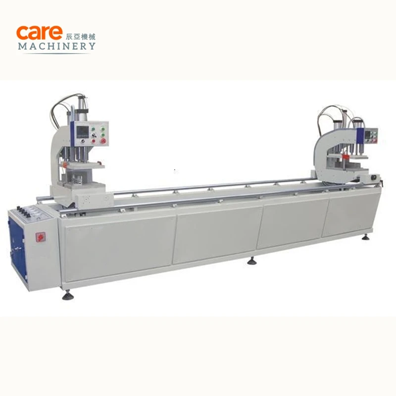double head seam welding machine for pvc window profile making
