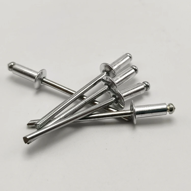 Nice Special Size 6*38 mm Open Type Standard Aluminum Metal Push Blind Rivet for Furniture