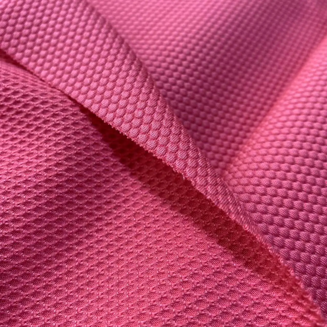 Popular Solid Color Professional Fabric Textile Raw Material Jersey T Shirt Recycle Poly Spandex Fabric