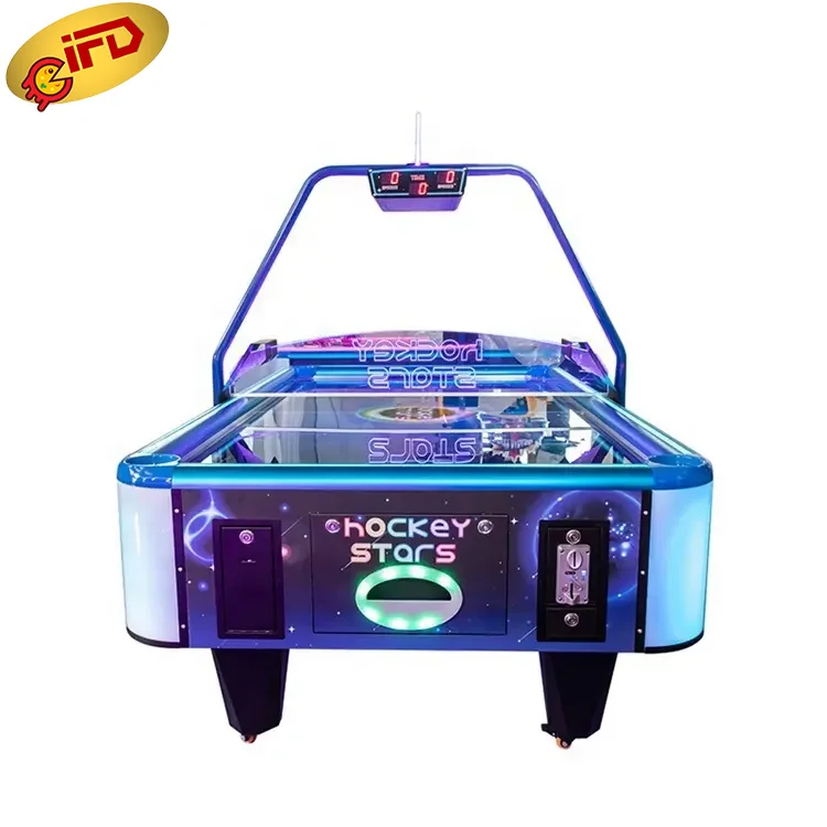 IFOND GAMES 2 Players Classic Sport Air Hockey Game Machine Kids Adults Coin Operated Air Hockey Arcade Table With Electronic Sc