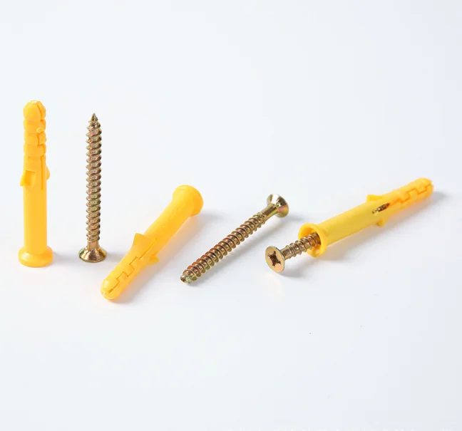 7 мм пластиковый настенный штекер анкерный болт винт для строительства высокого качества якоря продукт