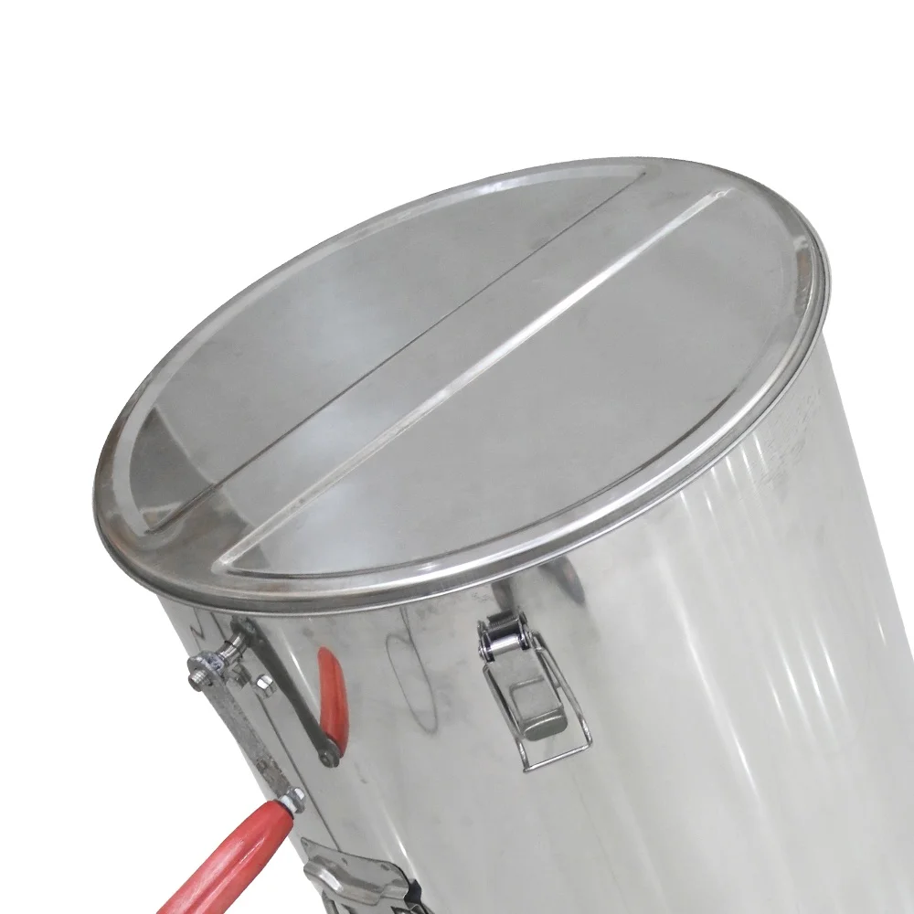 2 frames stainless steel radial honey extractor centrifuge Honey processing machine