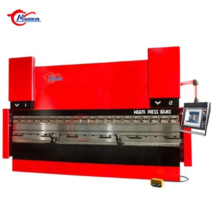 HUAXIA brand CNC electro-hydraulic press brake / Metal Plate WD67k Hydraulic Press Brake Machine hot selling