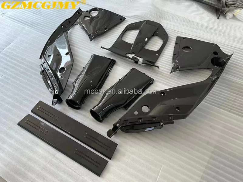 High quality air duct suitable for Ferrari 812 carbon fiber engine hood intake manifold sill trim