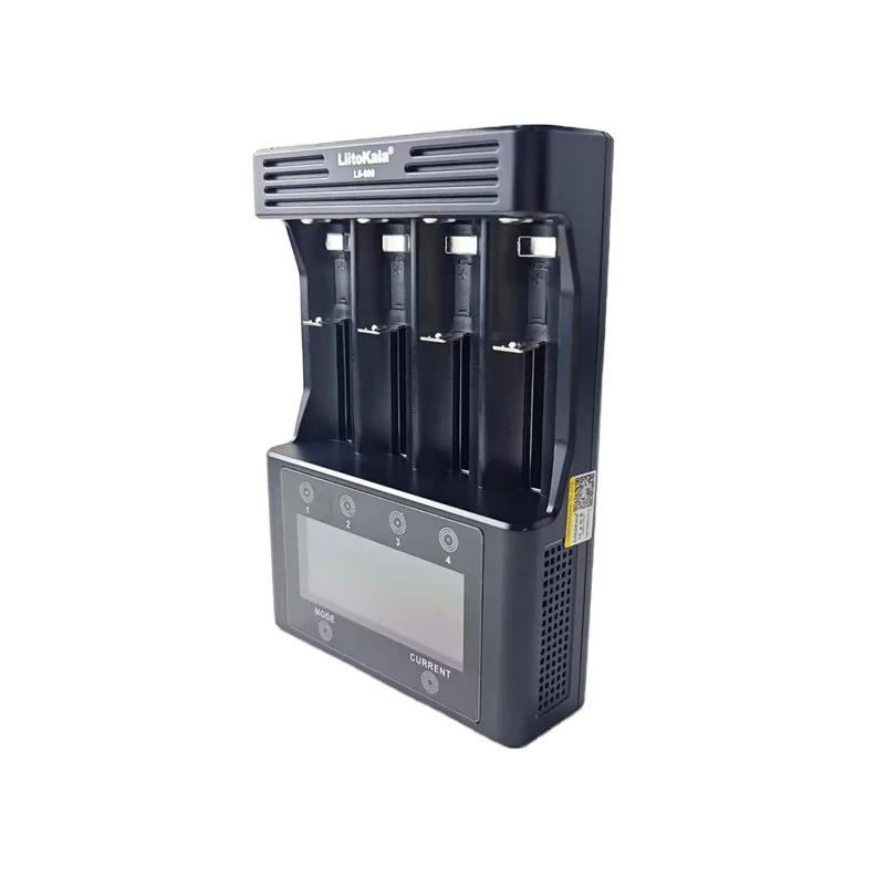 Original Liitokala Lii-600 AC DC LED Li-ion 3.7V 18650 Ni-MH 1.2V Battery Charger 4 Slots Independent Charging Portable Charger