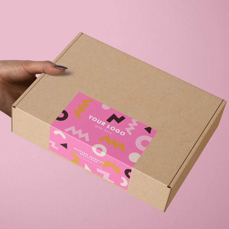 Custom Adhesive package washable barcode clothing candle printing PET Vinyl PVC Paper box seal label template Sticker Labels