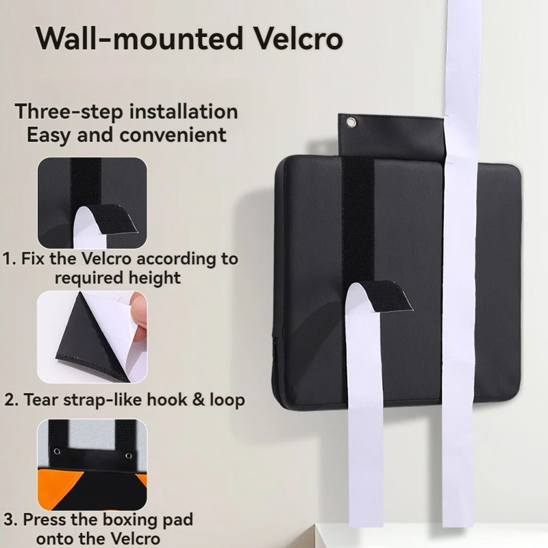 Adult and kids home boxing training thickened adjustable kick pad wall sandbag reaction boxing target machine