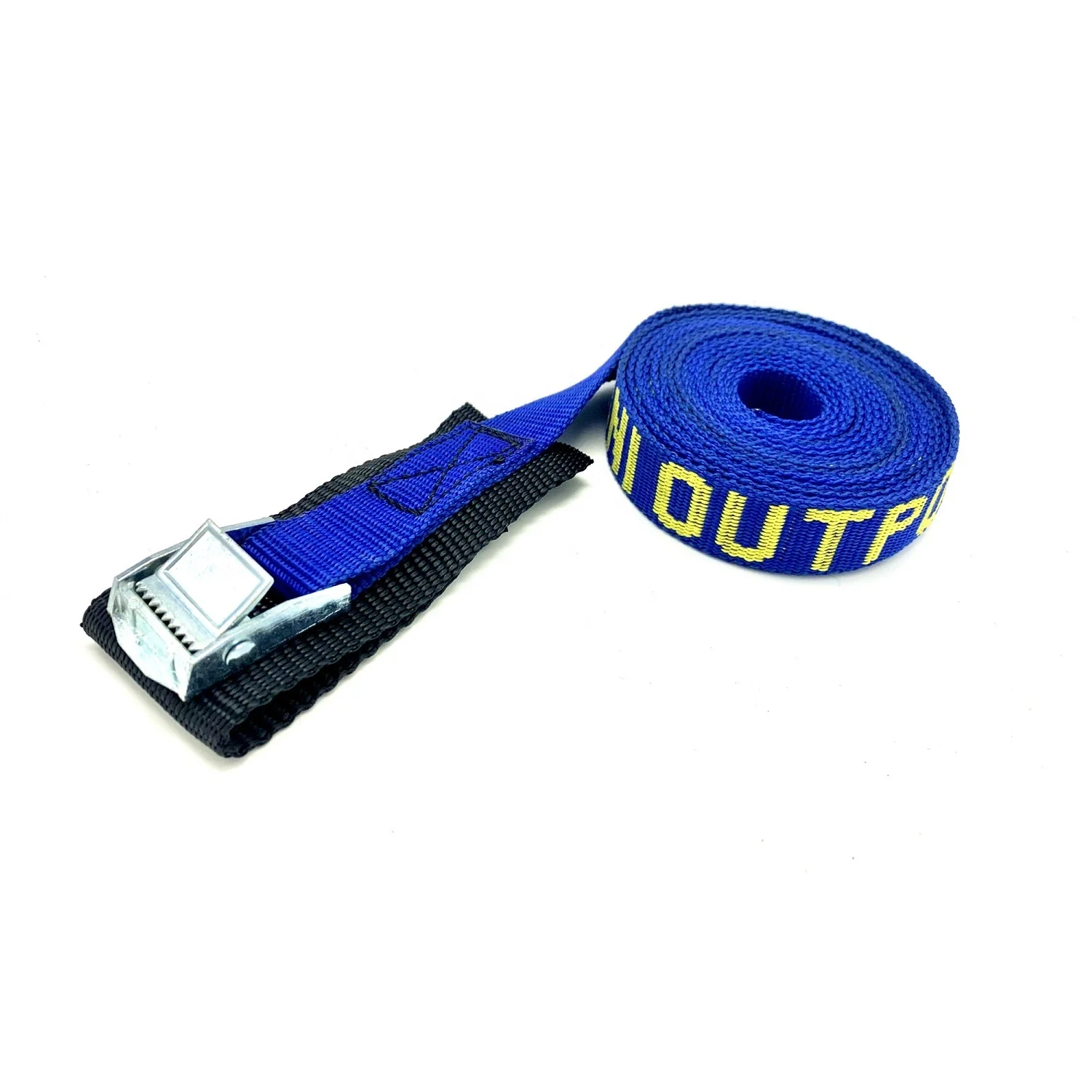 ES10072-1 High Quality Kayak Tie Down Cam Strap with Custom Woven Logo for Roof Rack